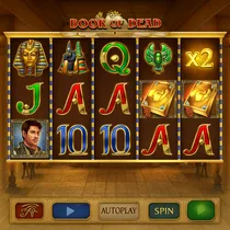 Posido - Book of Dead Slot Game - Expanding Symbols
