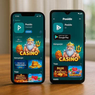 Posido Casino - Mobile Apps - iOS and Android Optimized Access